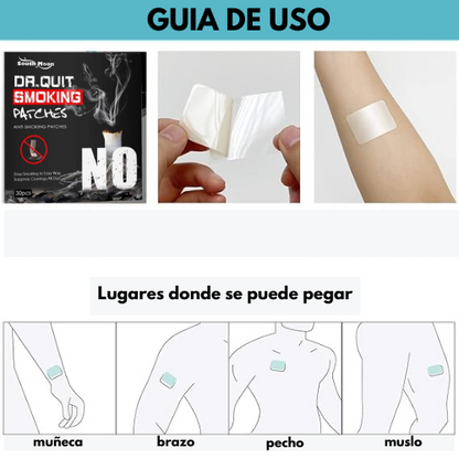 Pack de 30 Parches para dejar de fumar